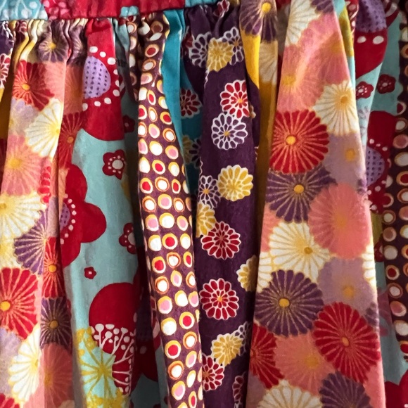 Jelly The Pug Multicolor Floral Kids Tunic Top/Dress S8 - Picture 5 of 6